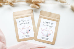 bridal shower tea favours