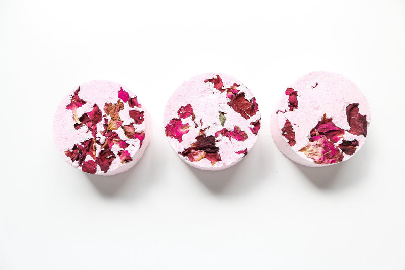 Rose Pink Shower Steamers Party Favors, Girl Baby Shower Favors, Pink Baby Shower Decor, Baby In Bloom Shower Favors