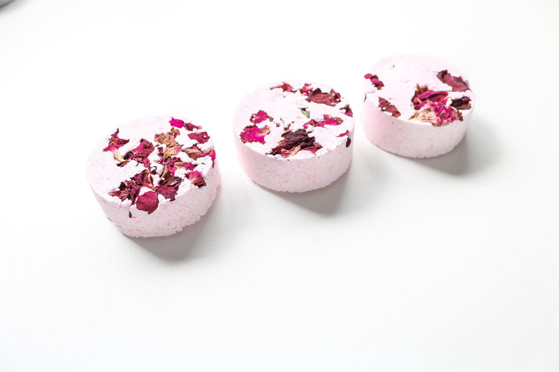 Rose Pink Shower Steamers Party Favors, Girl Baby Shower Favors, Pink Baby Shower Decor, Baby In Bloom Shower Favors